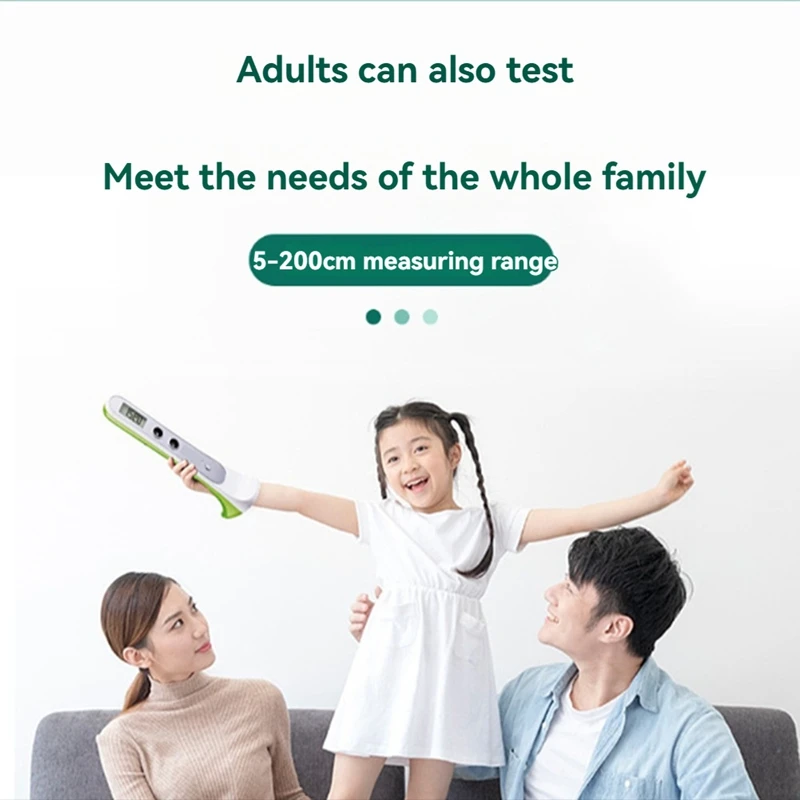 Ultrasonic Height Measuring Ruler Digital Precision Measuring Device For Adult Kids