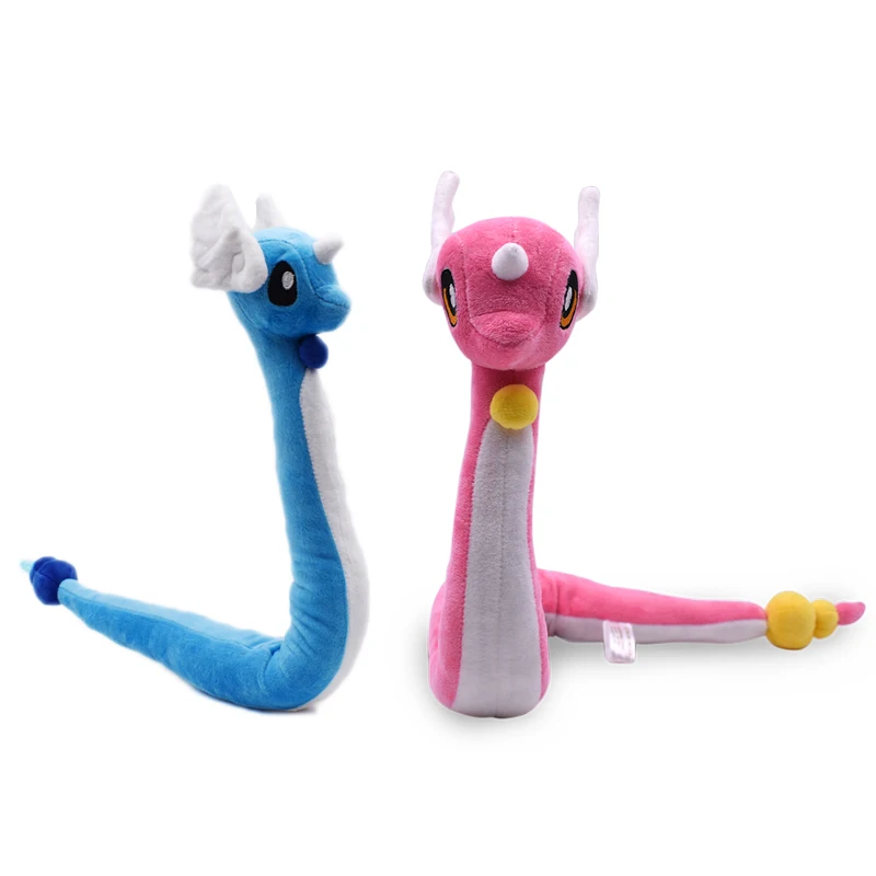 Peluches Pokemon Dragonair pour enfants, jouets mignons, animaux de dessin animé, poupées souples, cadeaux pour enfants, 68cm