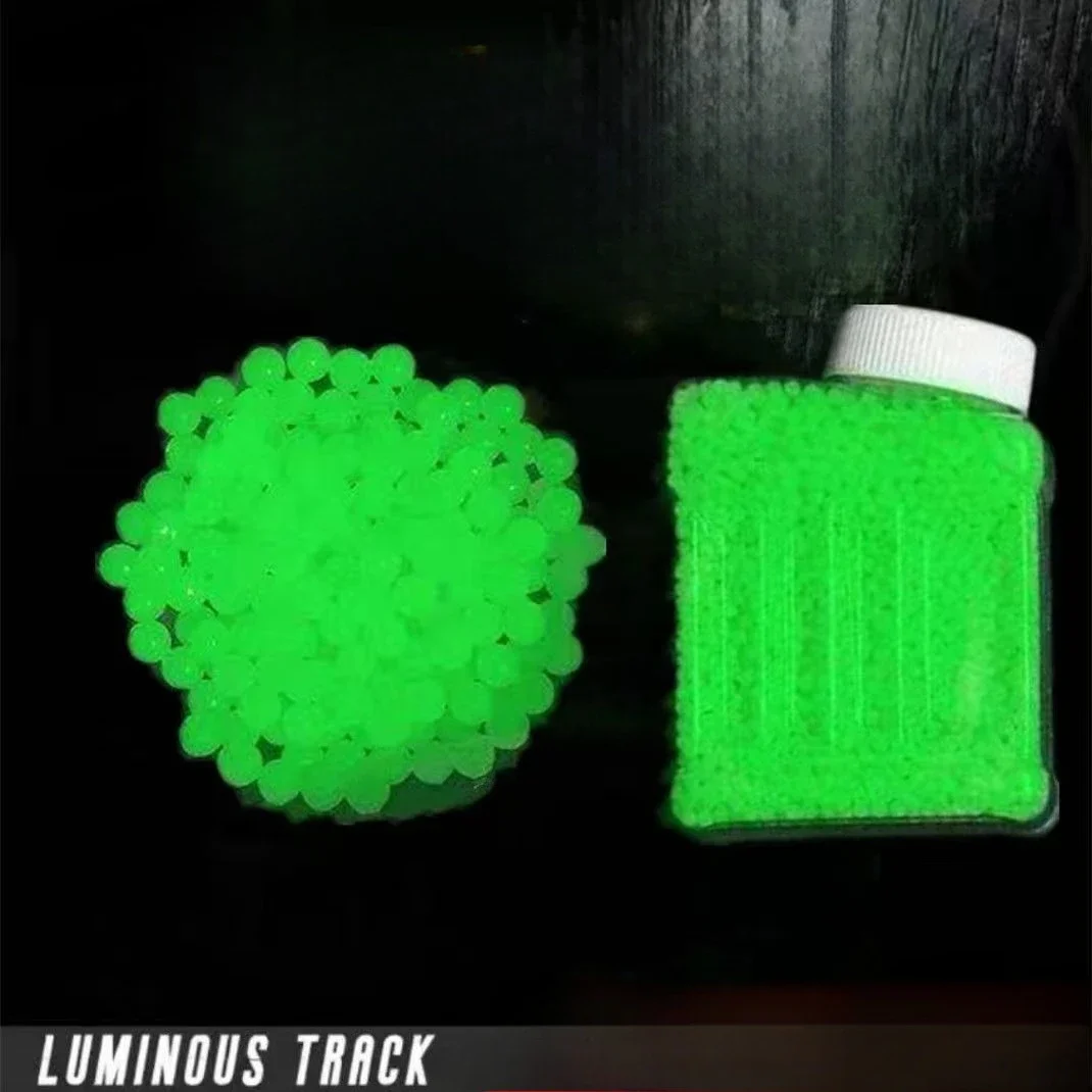 M12000PcS ديكور المنزل مضيئة حبات المياه يتوهج في الظلام اللؤلؤ هيدروجيل هلام الكرة كريستال هلام الفاصل كرات الماء الناسف 7 مللي متر #1