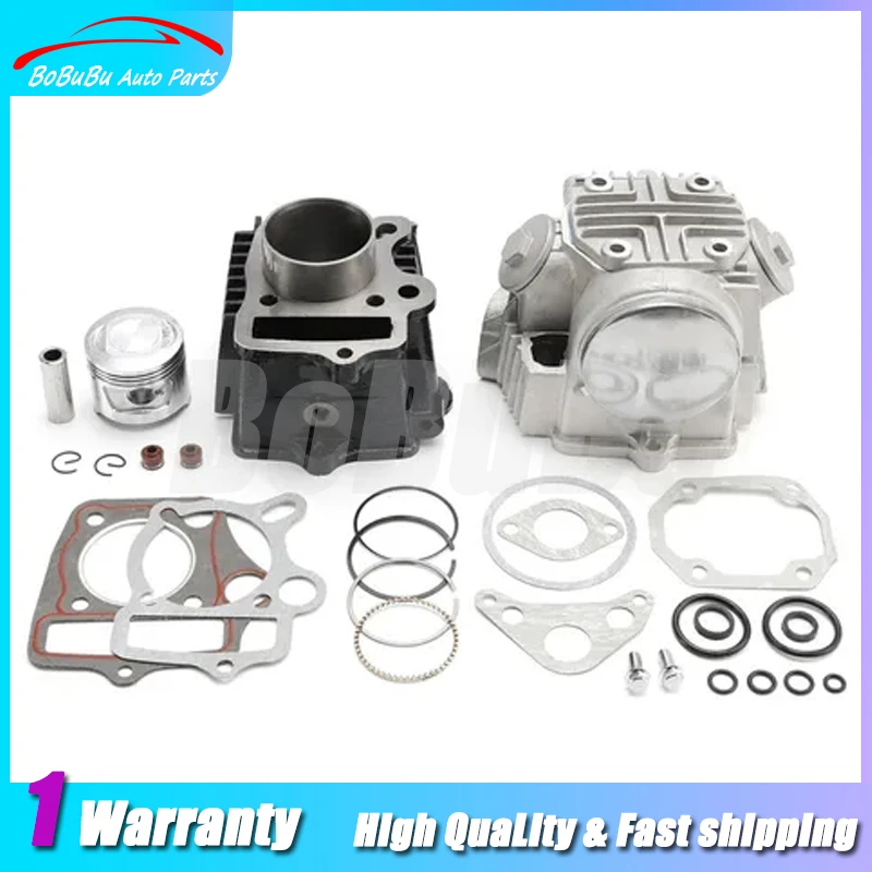 Kit de pistón con culata para Honda C90 Cub 86 47mm 90cc 12101-GB1-900 12200-GN8-920 12200-GN8-920 12301-GB6-910