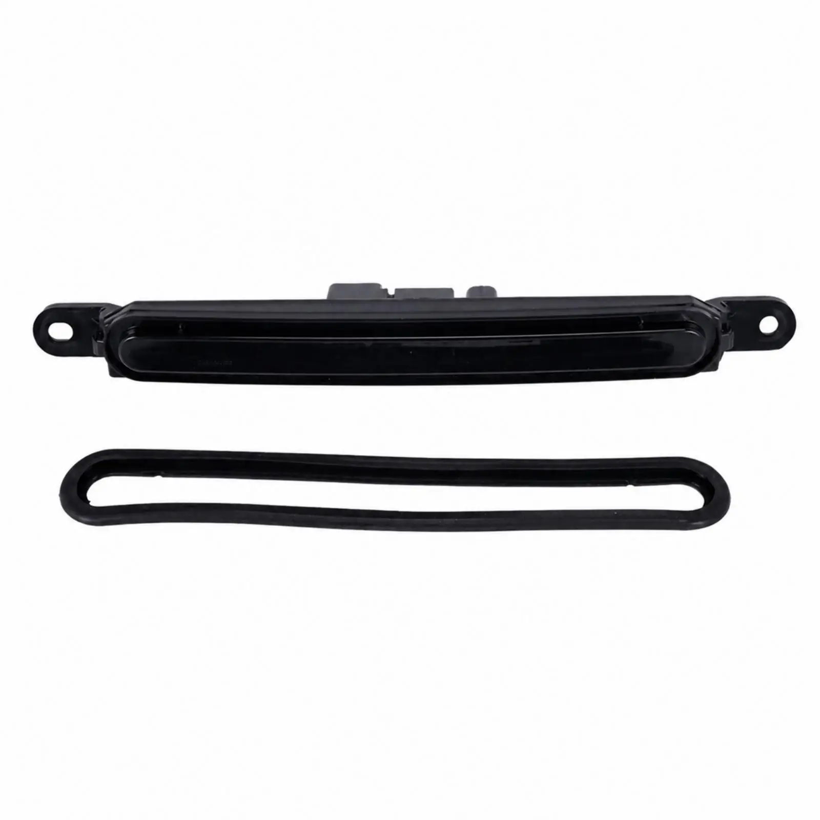 High Mounted Stop Light for Lancer EX 2008-2016 Car Brake Lamp Replacement Black ABS Rear Warning Light