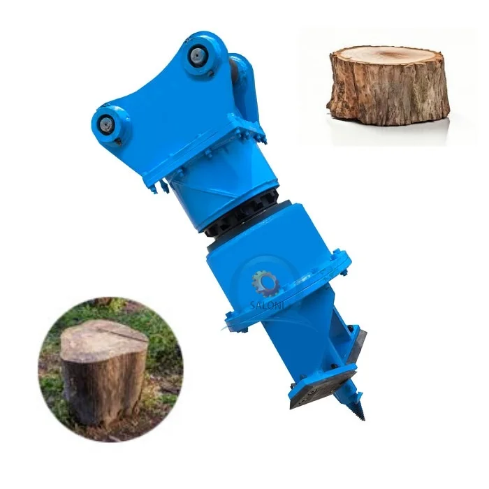 Engine Excavator Tree Stump Grinder, Stainless Steel Planer Forestry Root Removal Machinery, Aliexpress Hot Selling