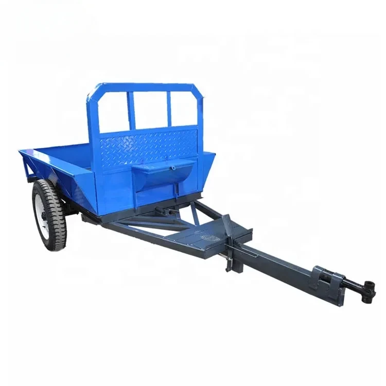 

Hot Sales Agriculture Hand Walking Tractor Farm Tractor Trailer 2-wheel Mini Tractor Trailer for Sale