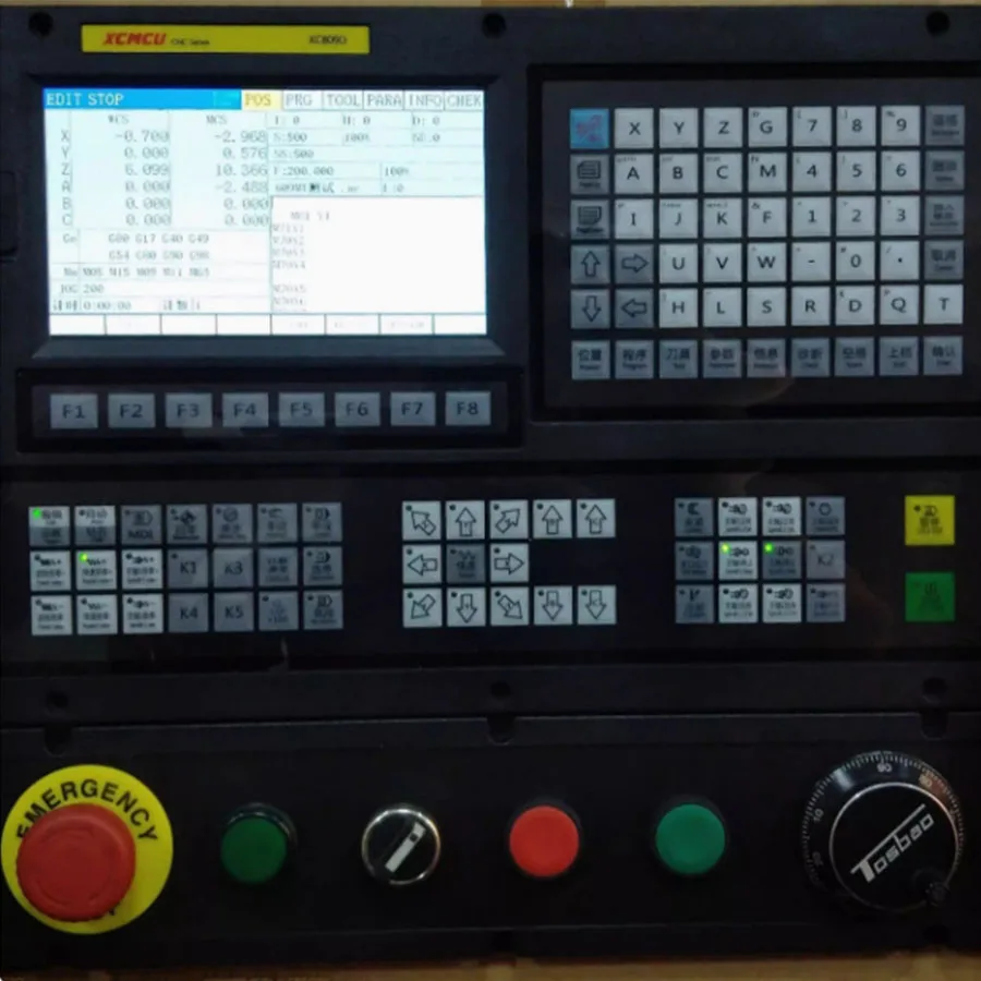 XC809D 3456 محور الربط نحت طحن الحفر التنصت نظام التصنيع باستخدام الحاسب الآلي مركز أداة مكتبة وظيفة القيمة المطلقة #1