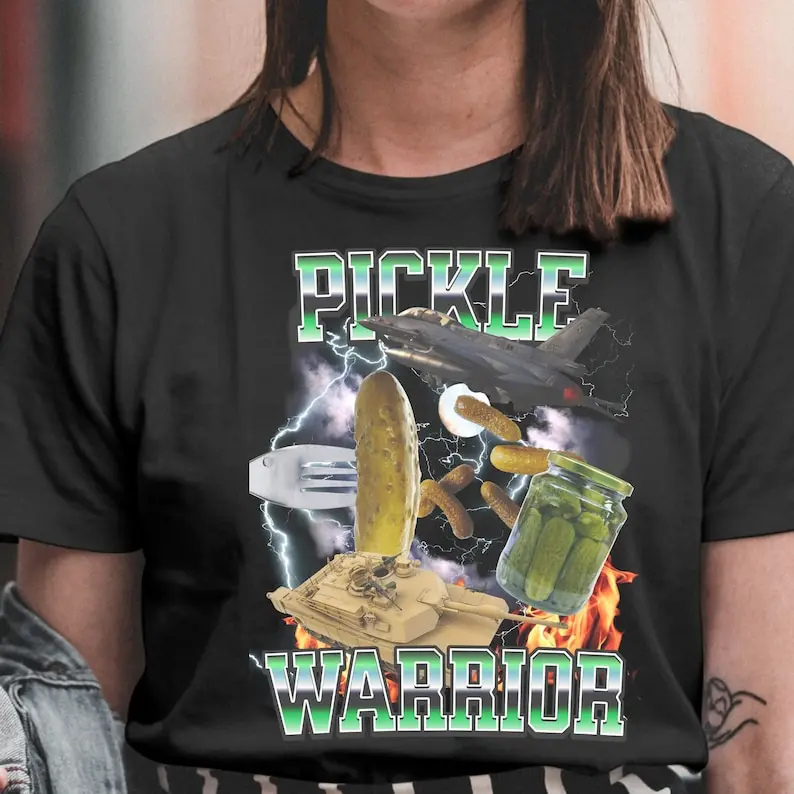 Stylish pickle shirt,pickle lover tshirt,Vintage Canned Pickles Shirt,pickle meme t-shirt,homestead shirt,funny food t shirt,gif