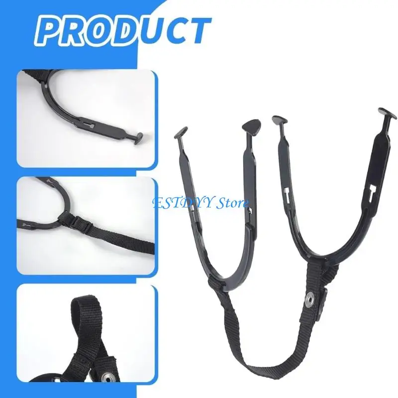 G6DE Detachable Universal Ice Hockey Chin Strap Quick Release Hockey Helmet Chin Strap Adjustable Sports Strap Enduring