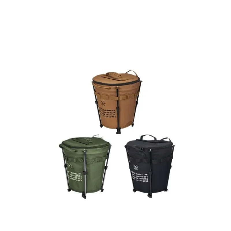 

Foldable Compression Outdoor Camping Ice Bucket Portable Portable Car Drum Insulation and Cold Preservation Bag