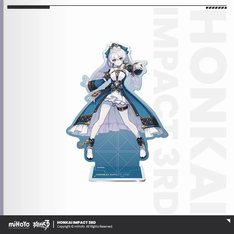 Sunsyea Honkai Impact 3rd Ⅱ Official Merch miHoYo Original Authentic Theme Series Acrylic Stand Senadina Coralie Helia