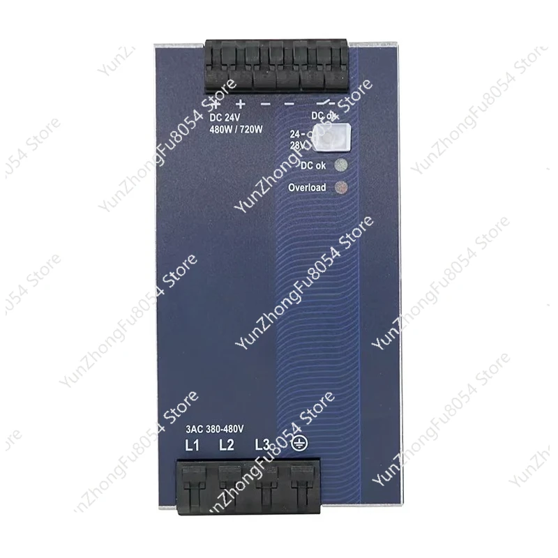 

QT20-241-C1 Источник питания постоянного тока DIN-рейка, выход 480 Вт, номинальная мощность, выход тока 20 А, трехфазный QT20-241