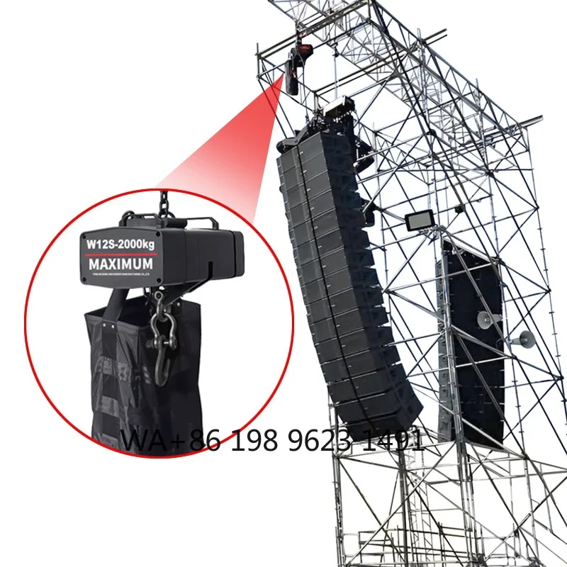 

Electric Chain Hoist Stage Truss Lifting Hoist for Concert Event Stage Lighting Equipment Multiple Specs Durable Low Price