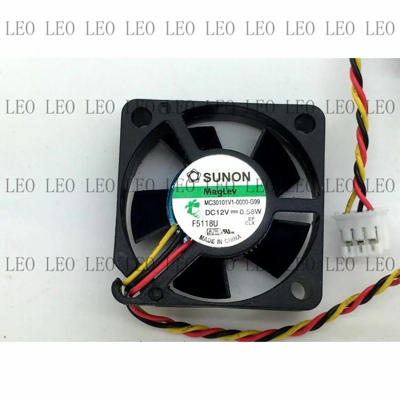 MY For SUNON 3010 DC 12V MC3010V1-0000-G99 30*30*10MM 3-line ultra quiet cooling fan