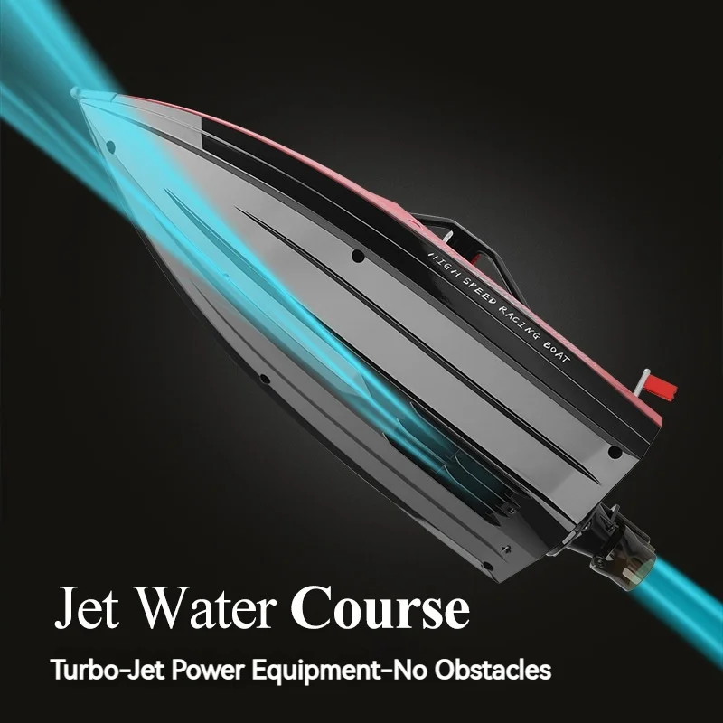 Neues Weili 917 Jet Sports ferngesteuertes Boot mit Licht, Hochgeschwindigkeits-Schermaschine, Spezialeffekte, elektrisches Bootsmodell, Kinderspielzeug