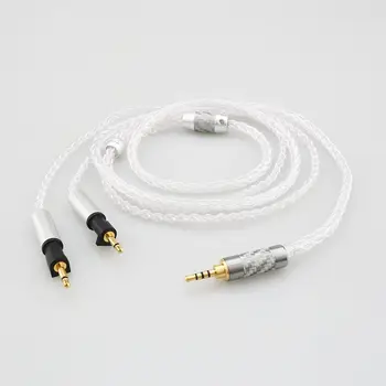 適用於 Abyss Diana v2 phi TC X1226lite 的 HIFI 8 芯 99% 7n 純銀耳機線 10 最佳銷售 純銀線纜 - №2