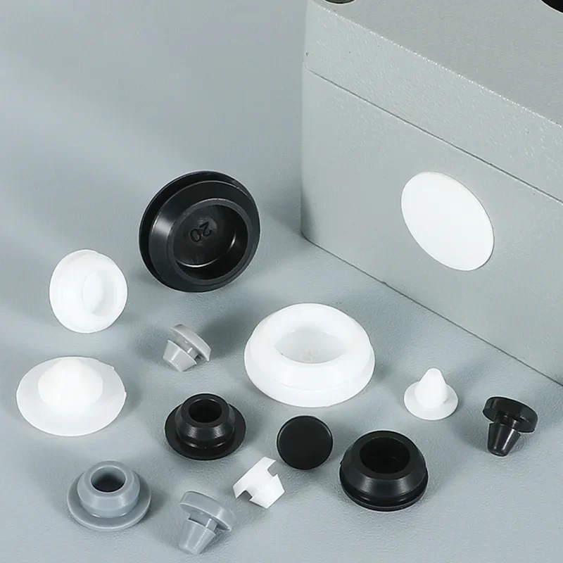 Tampa de vedação de borracha à prova de poeira, resistente ao calor, silicone, plugue redondo, porca, plugues de borracha para cobrir furos, protetor de vedação, tampa final