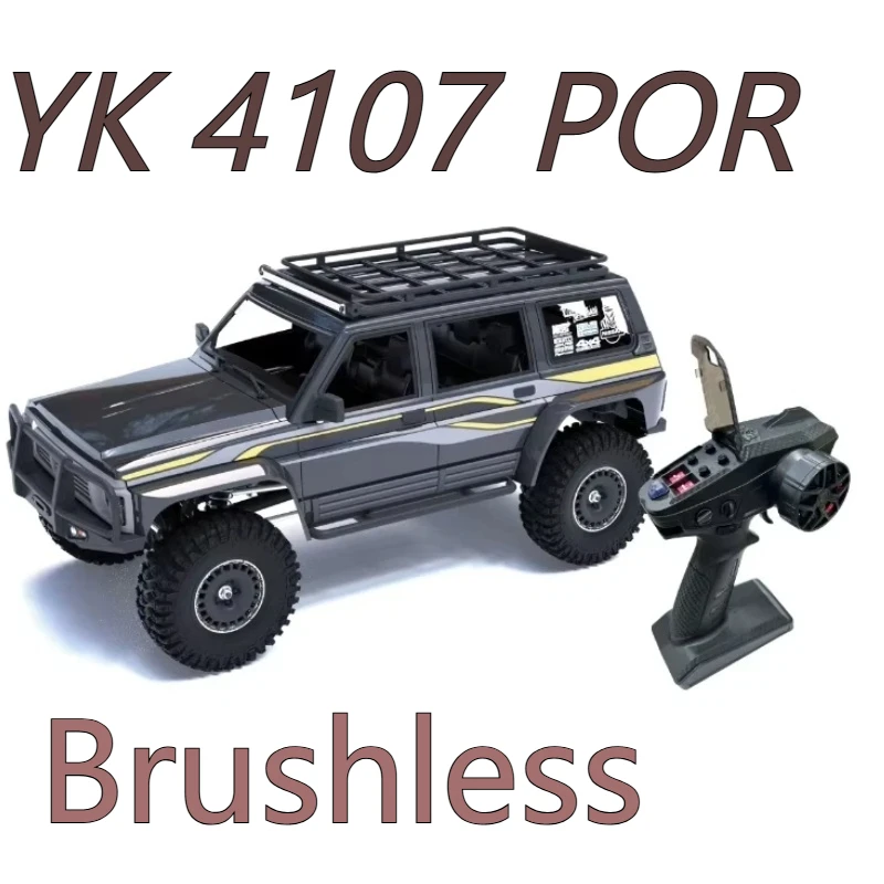 

YK4107 PRO 1/10 моделирование RC пульт дистанционного управления бесщеточный полноприводный дифференциальный замок альпинистский автомобиль внедорожник