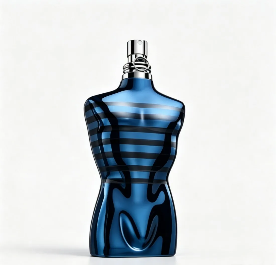 Jean Paul Gaultier Le Male In Blue Classic Taken perfume spray, 4.2 oz. 120ml, fragrant, spicy, fragrant, unique, lasting, charming fragrance, suitable for venues and gifts view 2