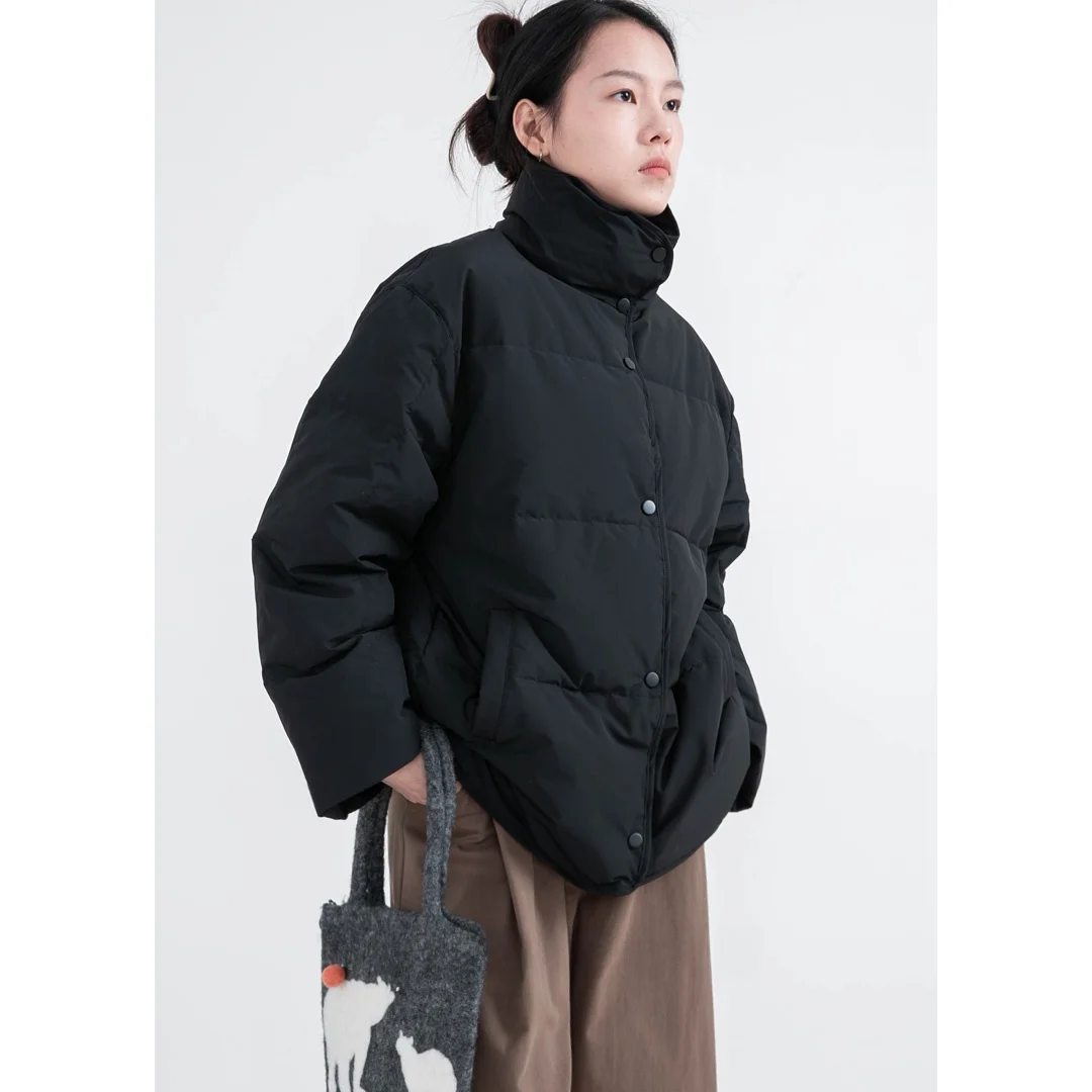 

Женская пуховая куртка Dorothy свободного кроя с воротником-стойкой, утепленная, ветрозащитная, теплая, зимняя верхняя одежда