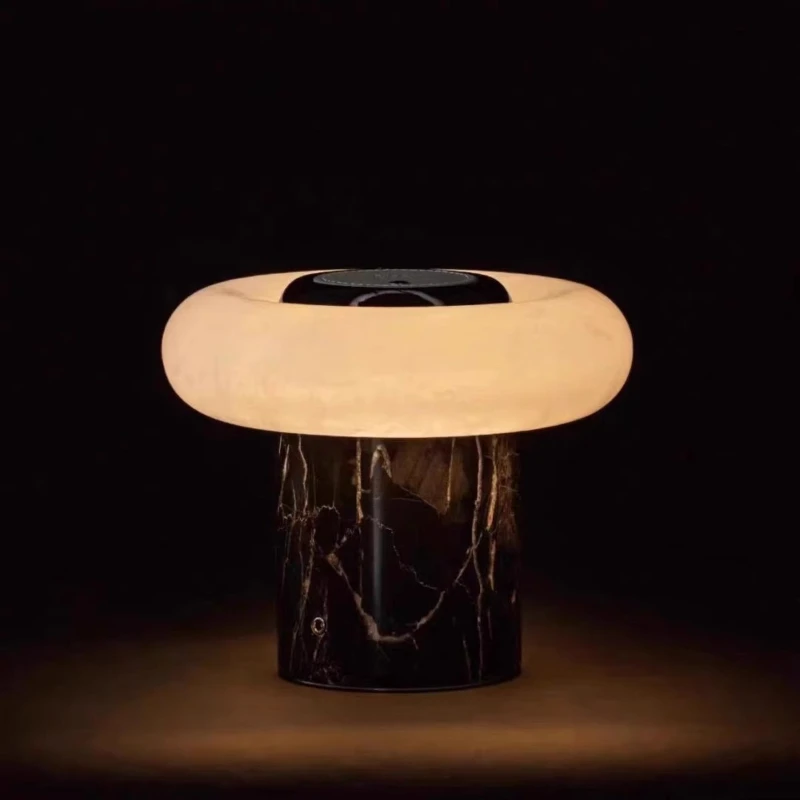 

Danish Design Minimalist Marble LED Floor Lamp Atmosphere Small Night Light Living Room Bedroom Bedside Study High End Luminaire