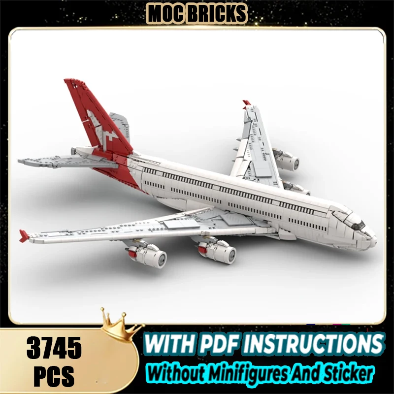 

Изысканный новый продукт MOC, строительный блок, авиационная модель Airbus A380, технология, модульная детская игрушка, подарок, набор для сборки «сделай сам»