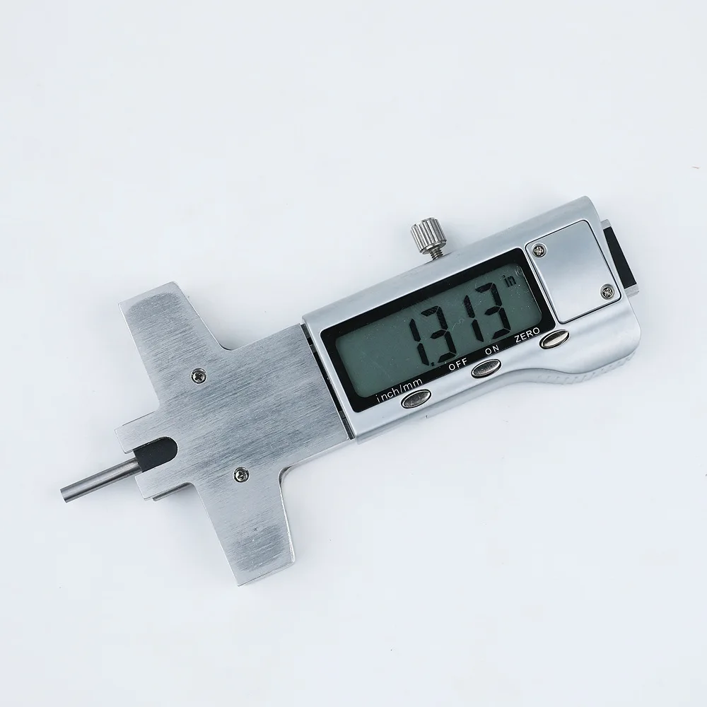 Digital Guitar Chord Distance & Height Gauge 0-25mm Depth Dial Display for Luthier Measurement Tool