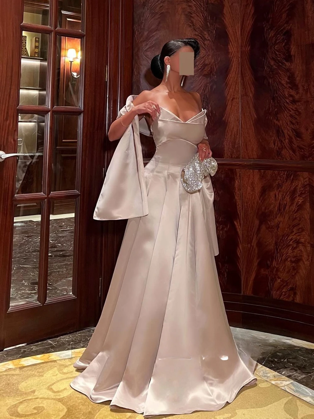 Customized Women Formal Dress Evening Prom Gown Retro Pleat A-line Sweetheart Long Dresses Bespoke Occasion Classic Exquisite M