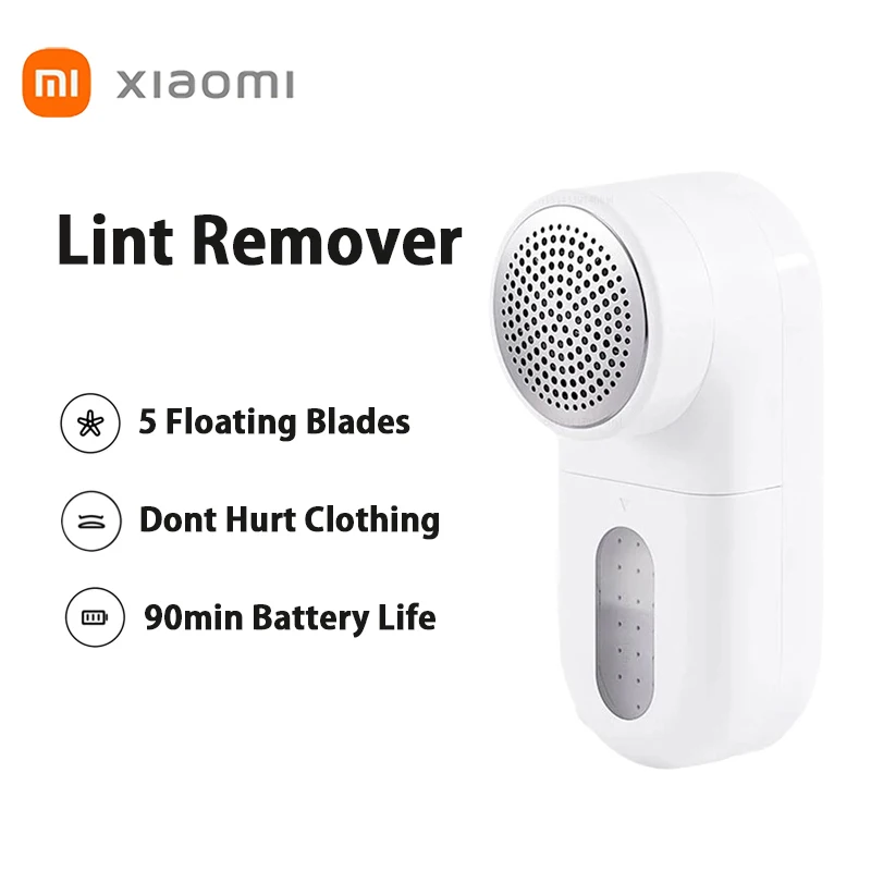 Xiaomi Mi Mijia Lint Remover Original Mijia Fabric Shaver for Clothes and Sofa Dust Pet Car Fur Remover Cleaner USB Rechargable