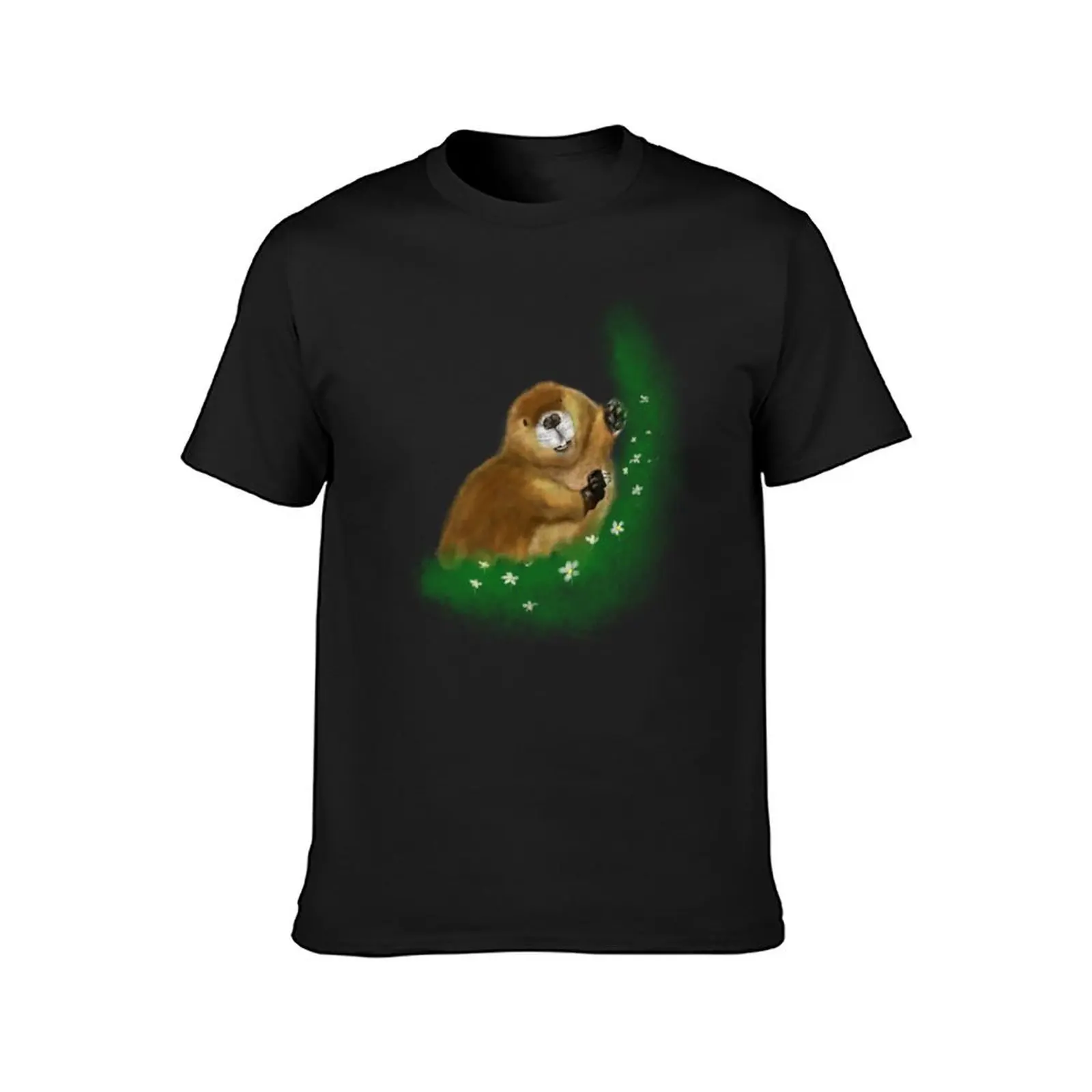 Beaver Forever T-Shirt quick-drying vintage clothes shirts graphic tees funnys T-shirt men