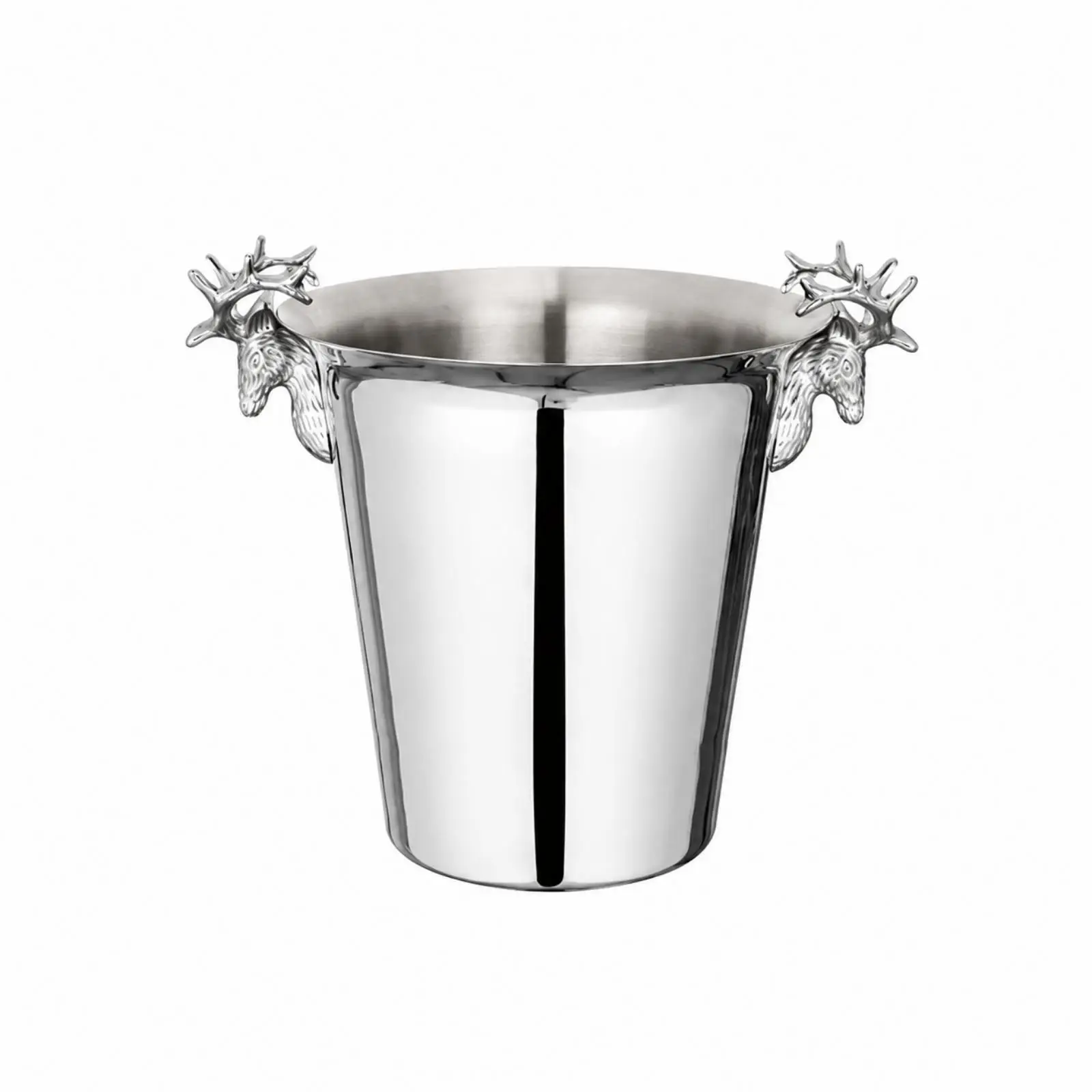 Large Stainless Steel Ice Bucket with Lid for Alcohol Drinks Party Cooler Beer Bottle Holder