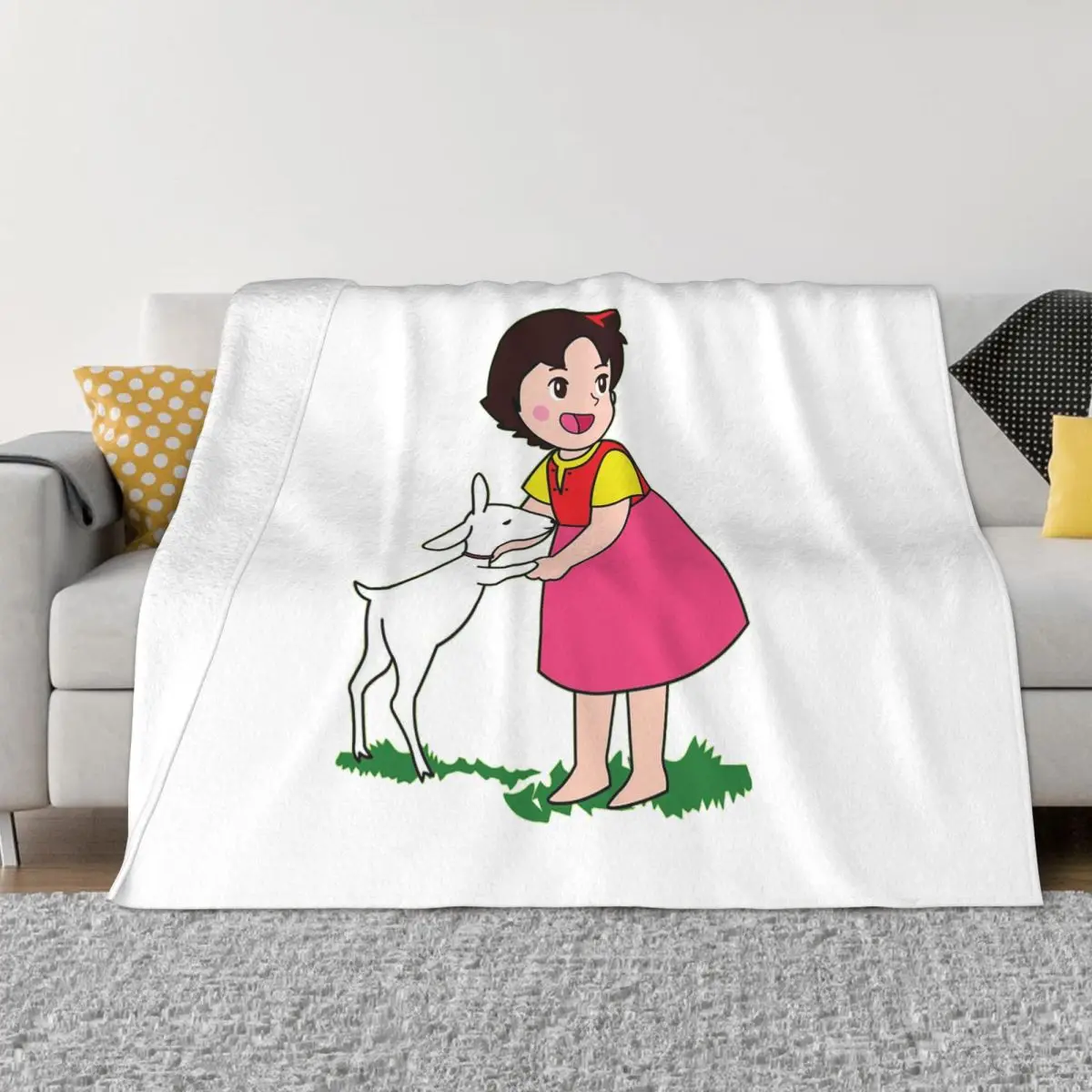 

Heidi Blanket Soft Warm Flannel Throw Blanket Cover for Bed Living room Picnic Travel Home Sofa