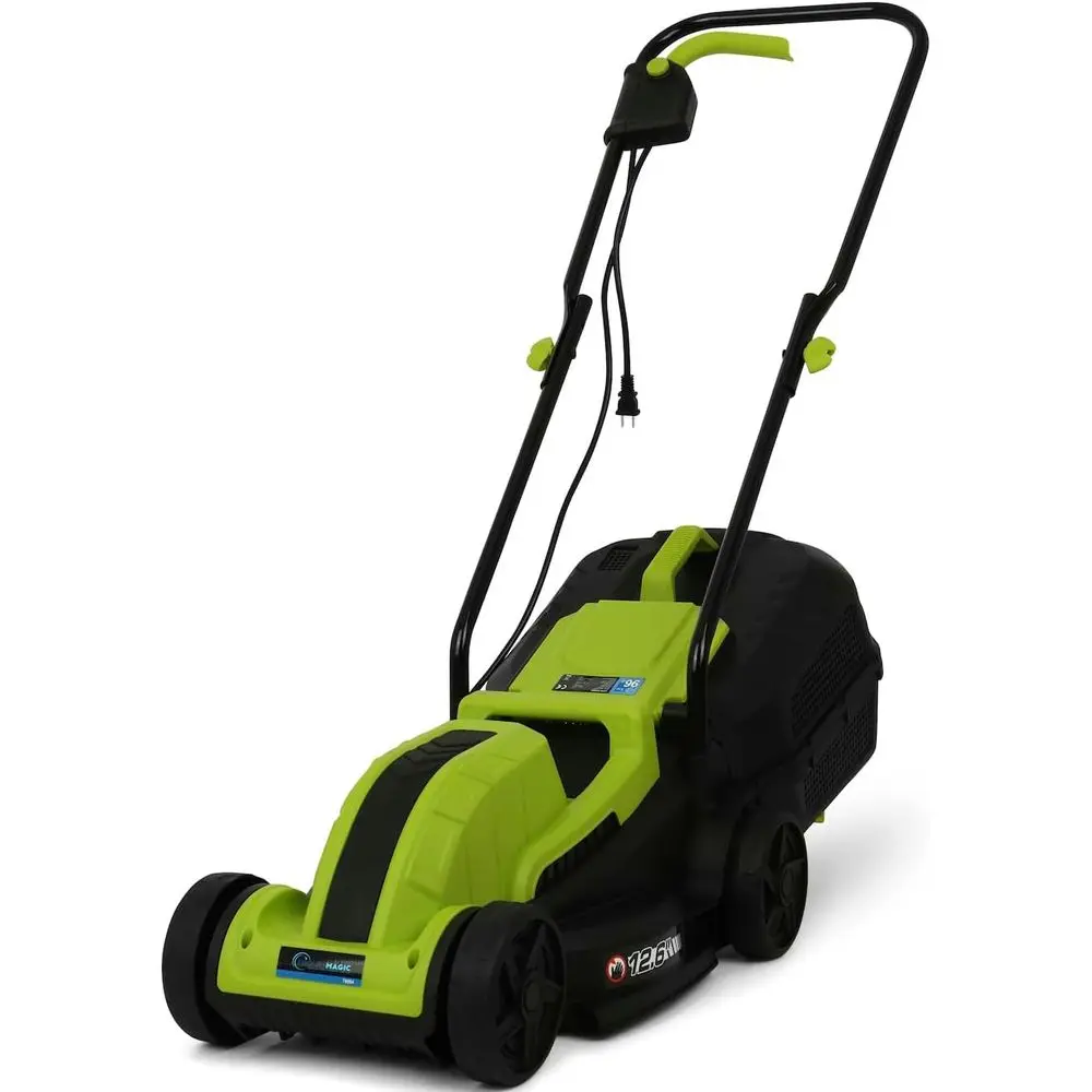 

Lawn Mower, 13Inch Electric Lawn Mower Corded, 1300W Electric Powered, 3-Position Height Adjusent