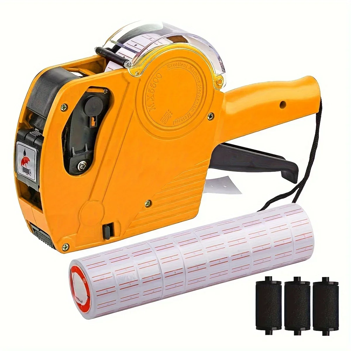 Price tag Gun with Labels Kit Label Maker Numerical Pricing Gun Kit for Office Retail Shop Grocery Store Organization Marking