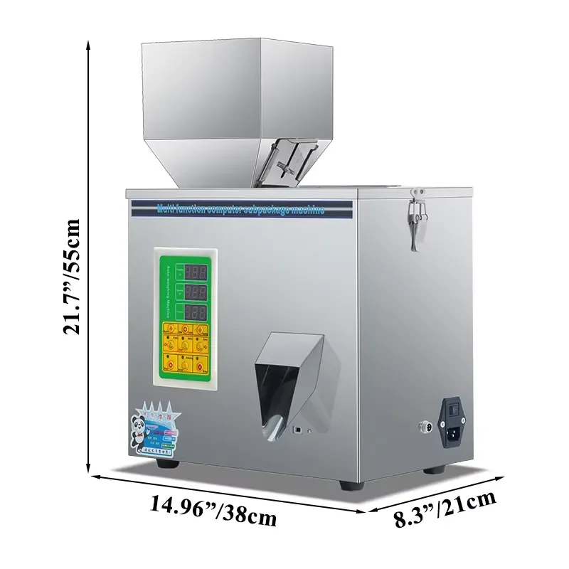 Semi-automatic Powder Granule Filling Machine Accessories Grain Seed Powder Filling Counting Bottling Machine