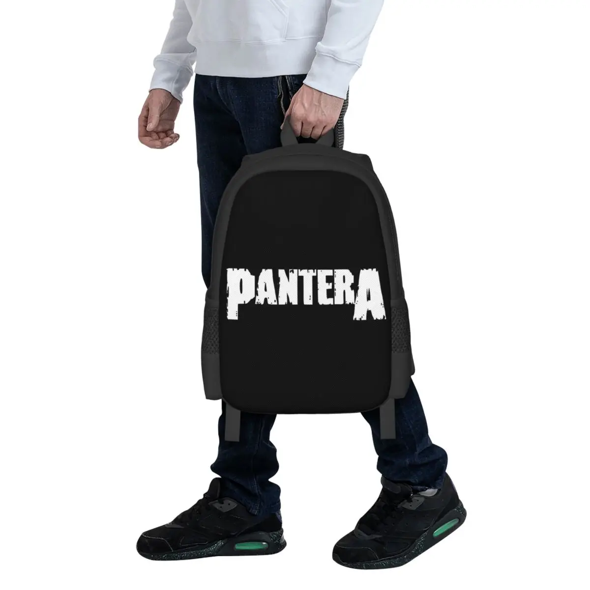 Pantera Heavy Metal Band Music Student Backpack School Bag Hiking Travel Daypack for Men Women Fashion Bookbag Shoulder Bags view 2
