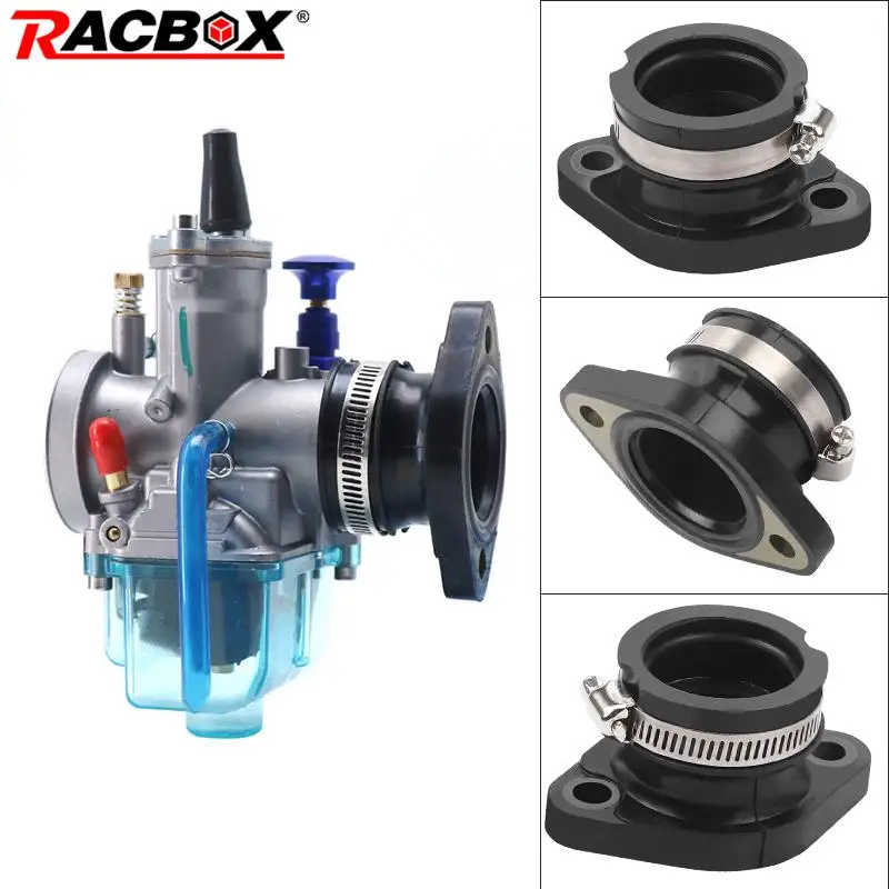 Motorcycle Carburetor Intake Manifold Boot for PWK 28mm 30mm for Polaris Trail Blazer Boss Xplorer 250 Xpress 300 ATV 400L 1996