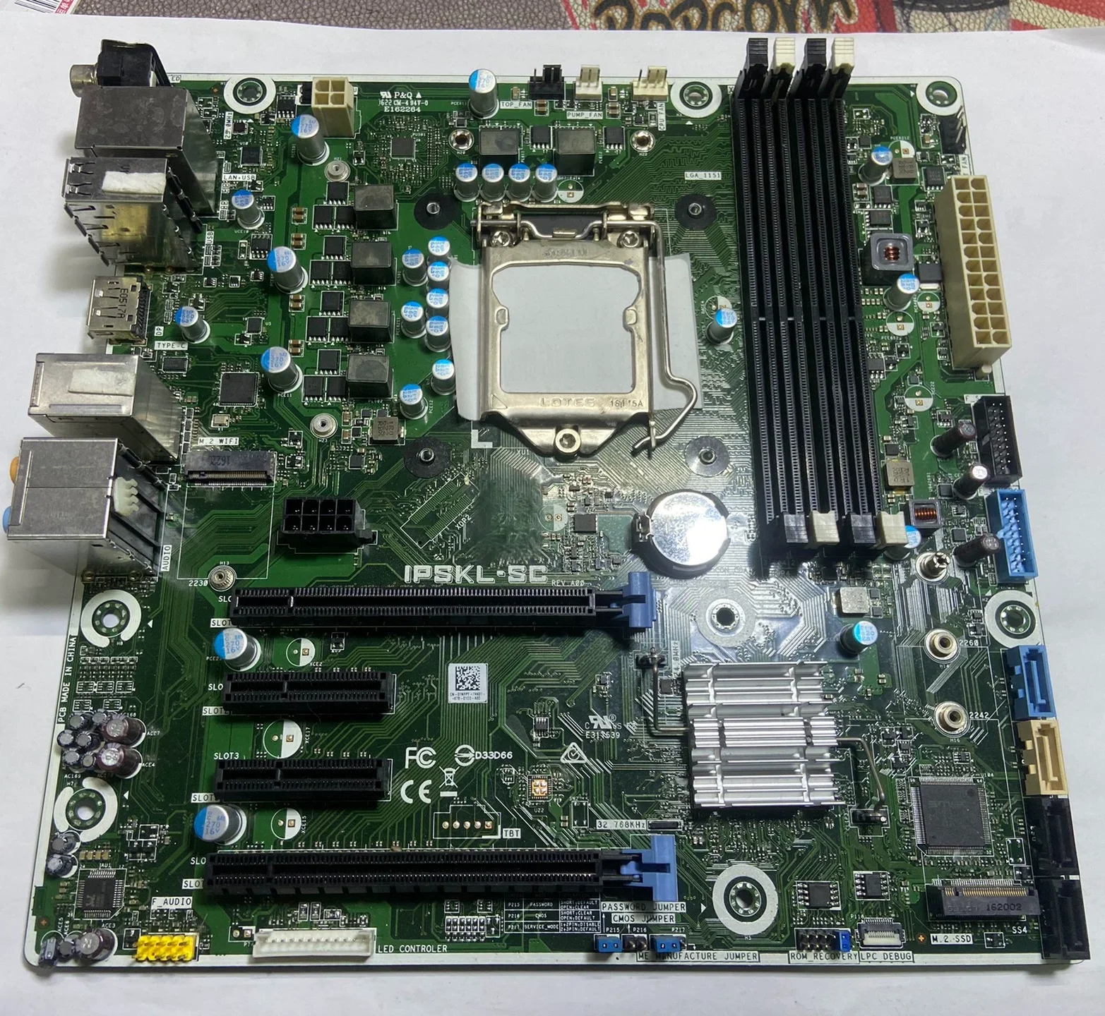 Suitable for Dell Aurora R5 Desktop Motherboard 1NYPT IPSKL-SC DDR4 Mainboard 100% tested fully work