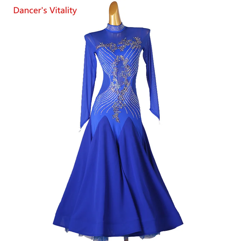 Ballroom Dress Standard for Women Social Dancing Dresses Customzed Waltz Dance Costumes Skirt Ballroom Dance Clothing Dance Wear