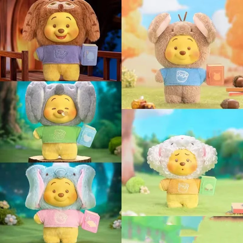 

Disney Winnie The Bear Fairy Tale слепая коробка Коллекционная рождественская тематическая сумка для аксессуаров в стиле аниме, подвеска, подарок для игрушек и хобби