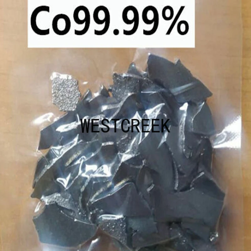 100 Grams High Purity Cobalt Co Metal Lumps Vacuum Packing