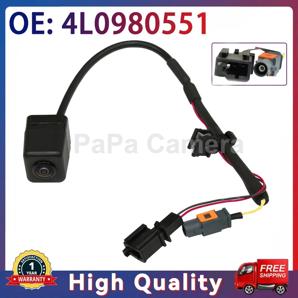 4L0980551 For Audi Q7 A6 A6L C6 A8 D3 4L0980551B 4L0980551D 4L0 980 551 Car Rear View Reverse Parking Reversing Camera