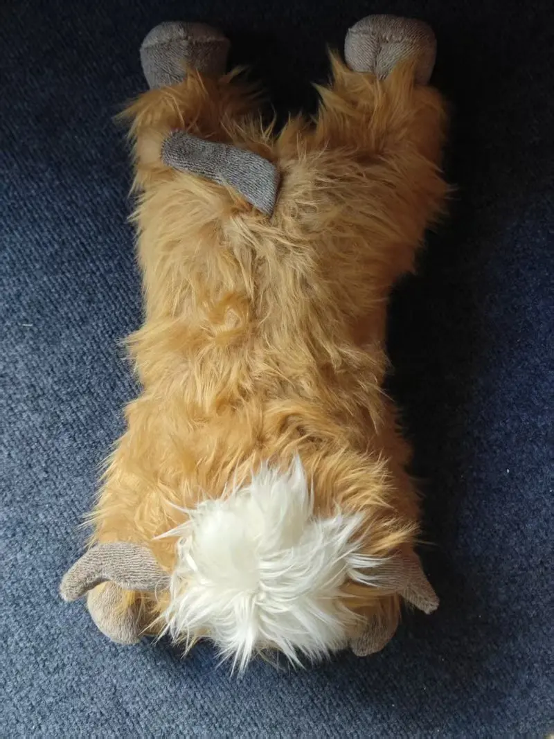 محاكاة المرتفعات البقرة الحيوان أفخم دمية لينة محشوة المرتفعات البقرة الماشية ألعاب من نسيج مخملي بلوشي هدية للأطفال بنين بنات #6