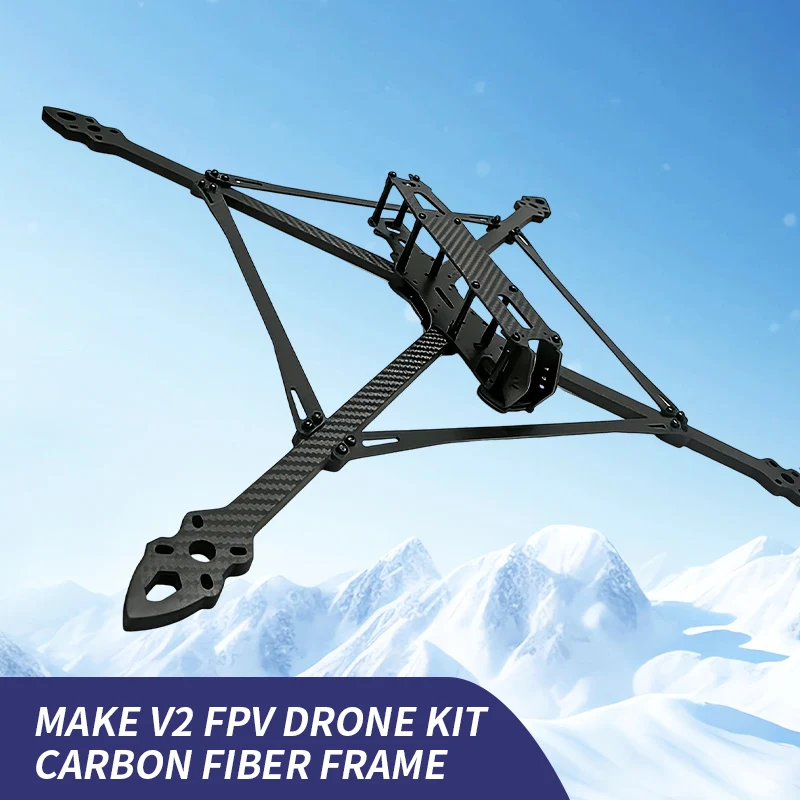 

Рама для FPV-дрона Mark4 V2 13 дюймов, 3K карбон, высокопрочная, для тяжелых нагрузок, с увеличенной продолжительностью полета, для гоночных дронов на радиоуправлении, DIY-набор