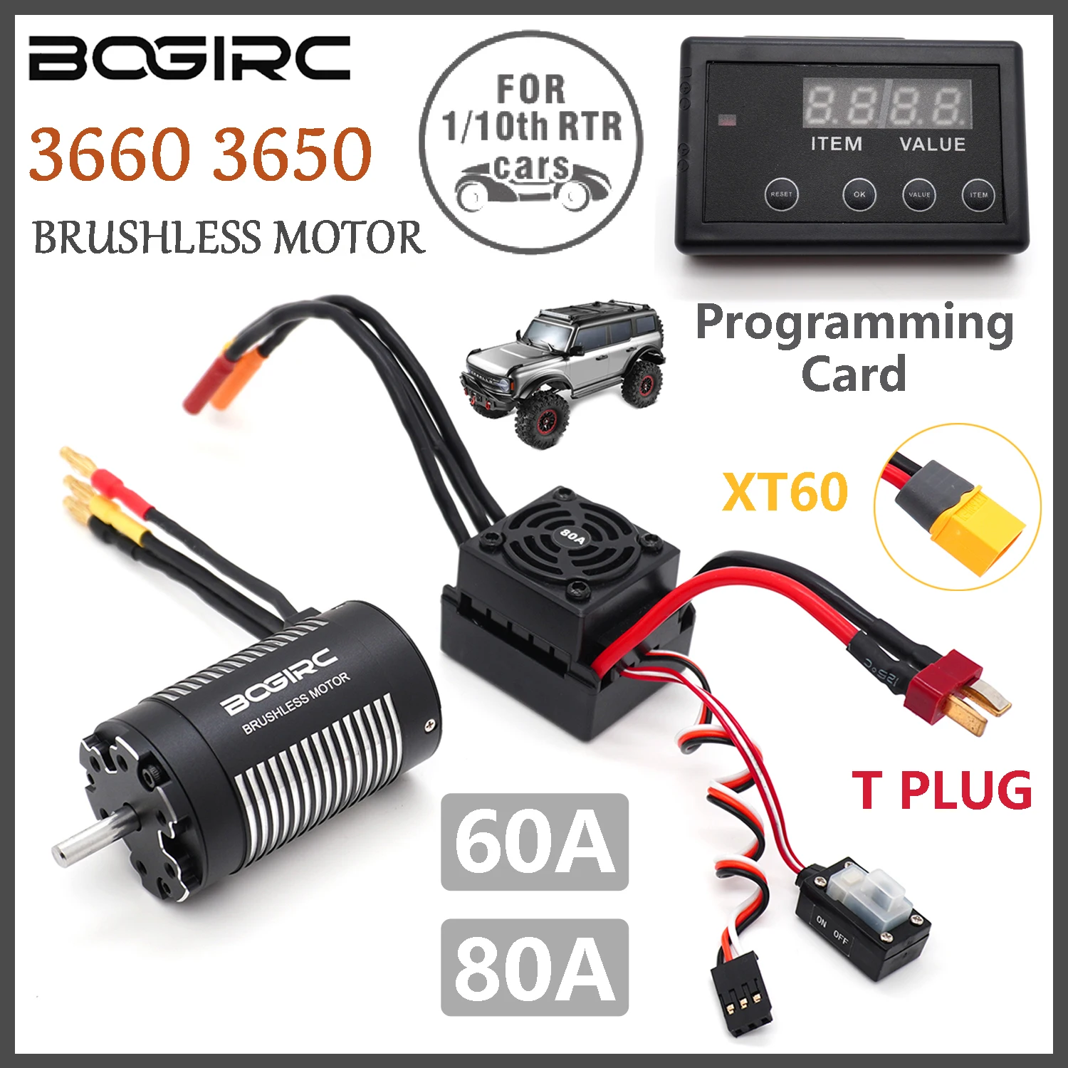 Combo de Motor Brushless à Pro - Esc Waterproof 60A avaliação e preço