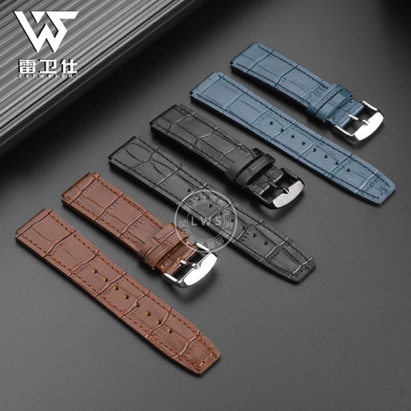 AE1200 watchband 18mm For Casio AE-1200 AE1300 A158W/A168 W-216H F-91W F84 F105/108 soft cow Leather watch strap Men Bracelet
