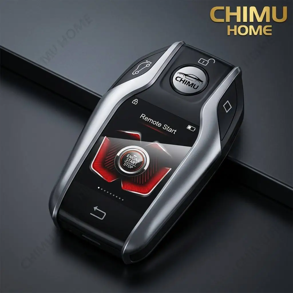 【CHIMU HOME】 for S14 Series Universal Modified Smart Remote LCD Car Key with HD Touch Screen Smart Plug Upgrade