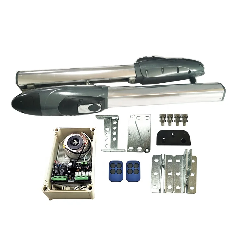 Dual Type Automatic Swing Gate Opener Remote Control Swing Arm Gate Opener Gate Motor For Home Automation