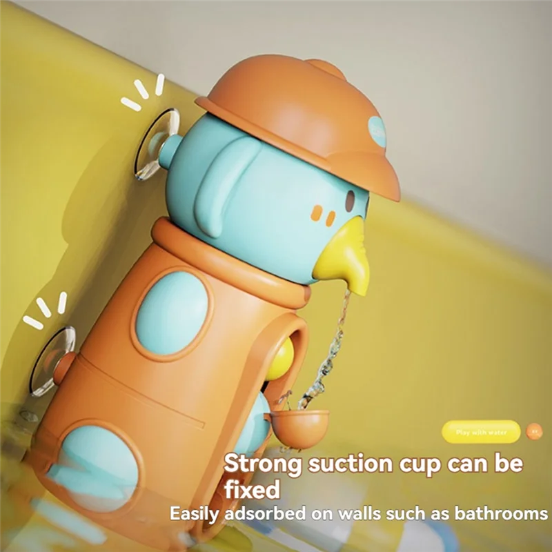 ABUM-New لطيف البطة والفيل حمام مجموعة الرش لاستحمام الطفل وقت الاستحمام التعليمية الحيوان #6