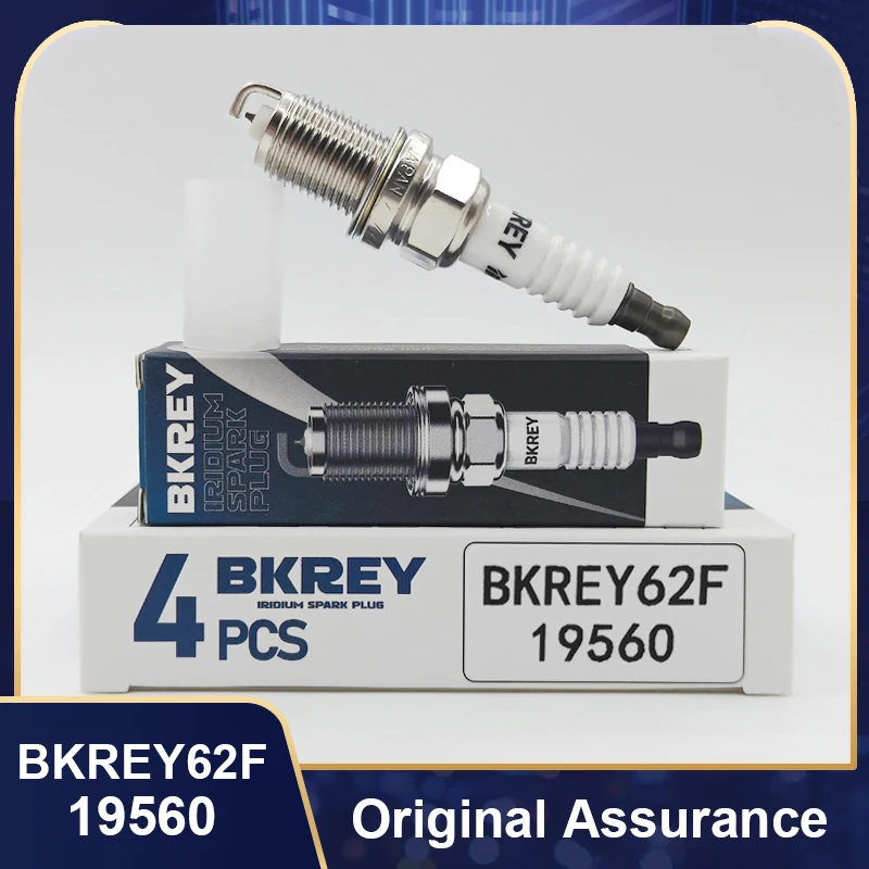 4/20pcs 101905601F F7HER02 Spark Plug For Volkswagen Passat Jetta Skoda Seat Golf Beetle 2.5L Leon For BKREY62F 19560 FR7HC+