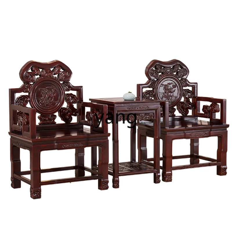 LH armchair antique furniture Chinese classical solid wood pineapple Ge Mingqing