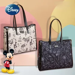 Disney-Bolsa de pañales Original para bebé, de gran capacidad bolso de viaje, multifuncional, impermeable, para cochecito de mamá