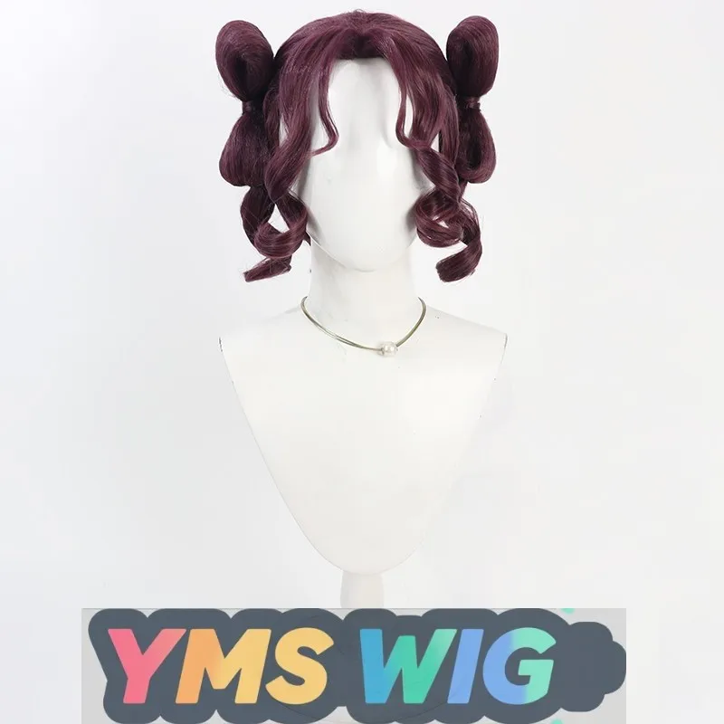 [YMS WIG] Le Sourdonnement de la fille dans la maison des médecins Zicui Cos perruque violette avec forme d'arc fendu